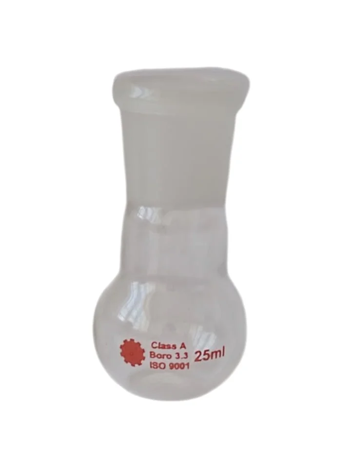 Ballon fond plat 25 ML COL 29/32 CLASS A BORO 3,3