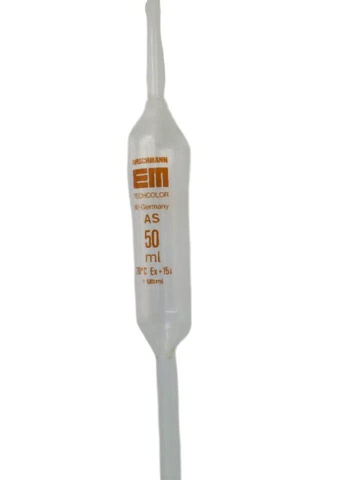 pipette jauge  en verre 50 ml  2