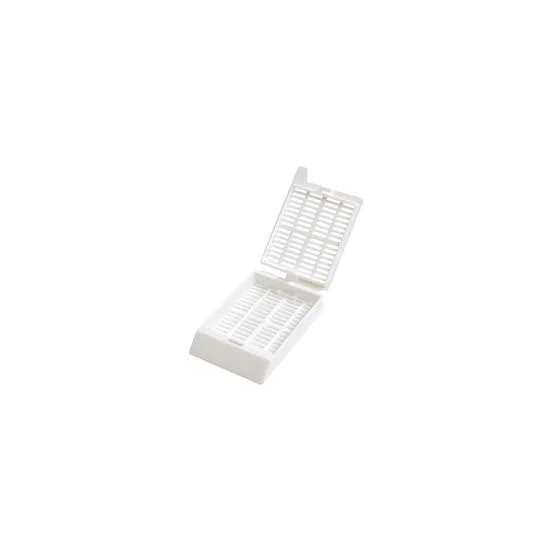 Casette d'inclusion avec couvercle histologie